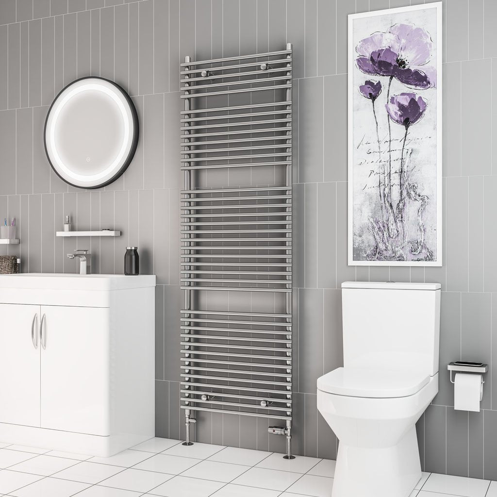 Eastbrook Biava Tube On Tube Chrome Towel Rails