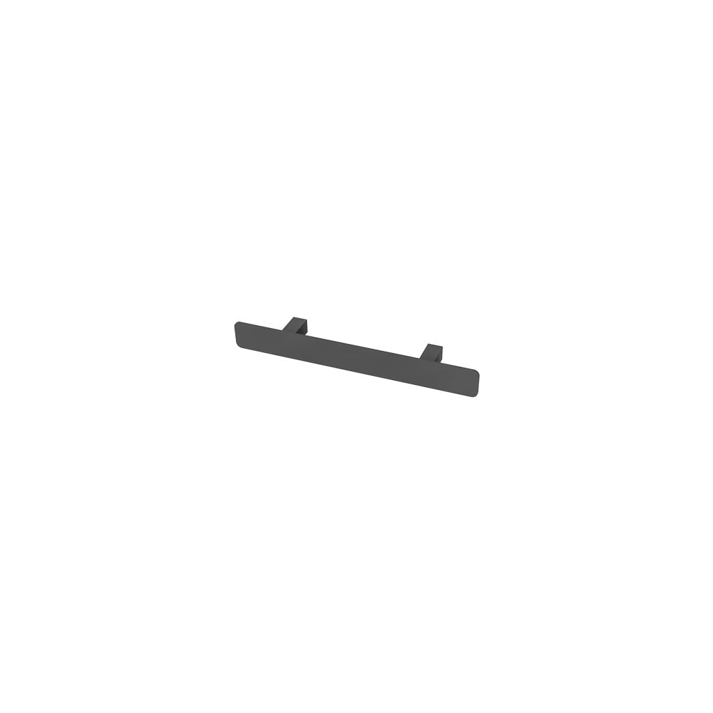 Eastbrook Withington Single Flat Style Matt Anthracite Towel Hanger 375mm