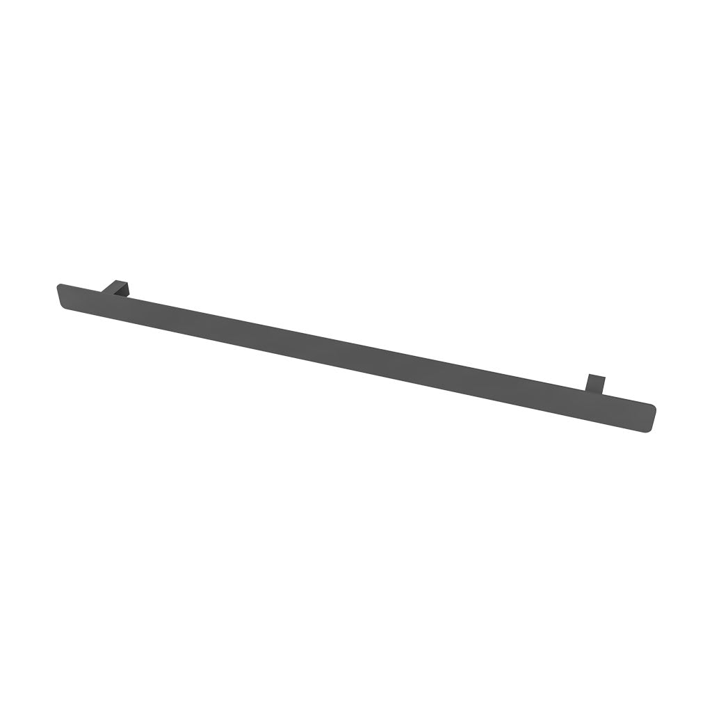 Eastbrook Withington Single Flat Style Matt Anthracite Towel Hanger 850mm