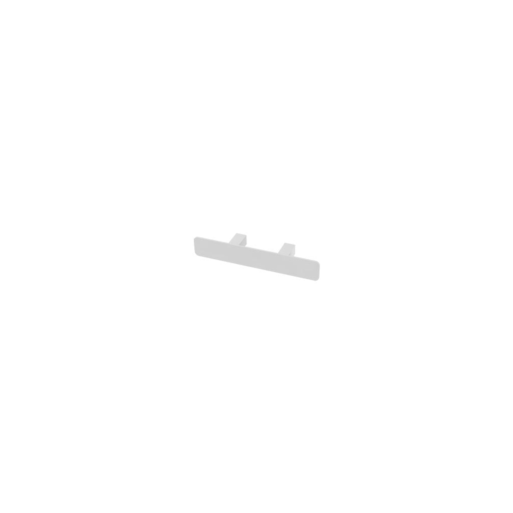 Eastbrook Withington Single Flat Style Matt White Towel Hanger 280mm