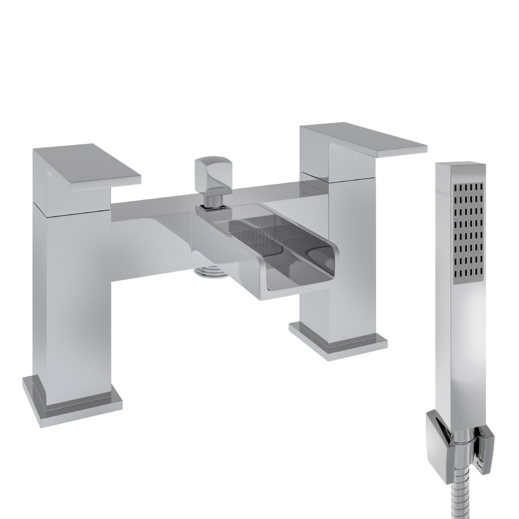 Eastbrook Abberton Chrome Bath Shower Mixer Tap - Inc Kit