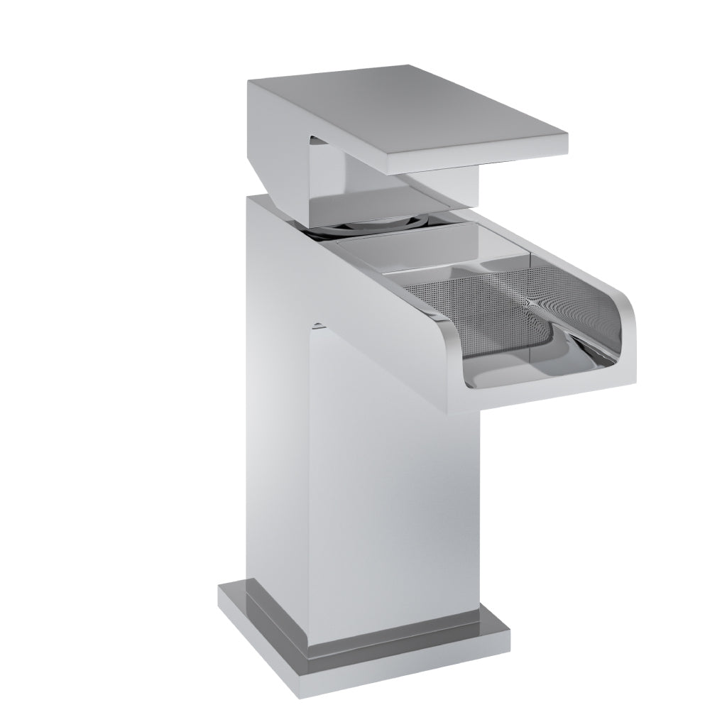 Eastbrook Abberton Chrome Mini Mono Basin Mixer Tap - Inc Waste