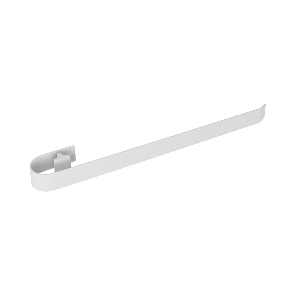 Eastbrook Tunstall Matt White Towel Hanger 589mm 101.0044