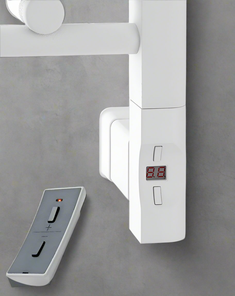 Eastbrook Type F Matt White D-Shape Thermostatic Heating Element - 600 Watt 8.343