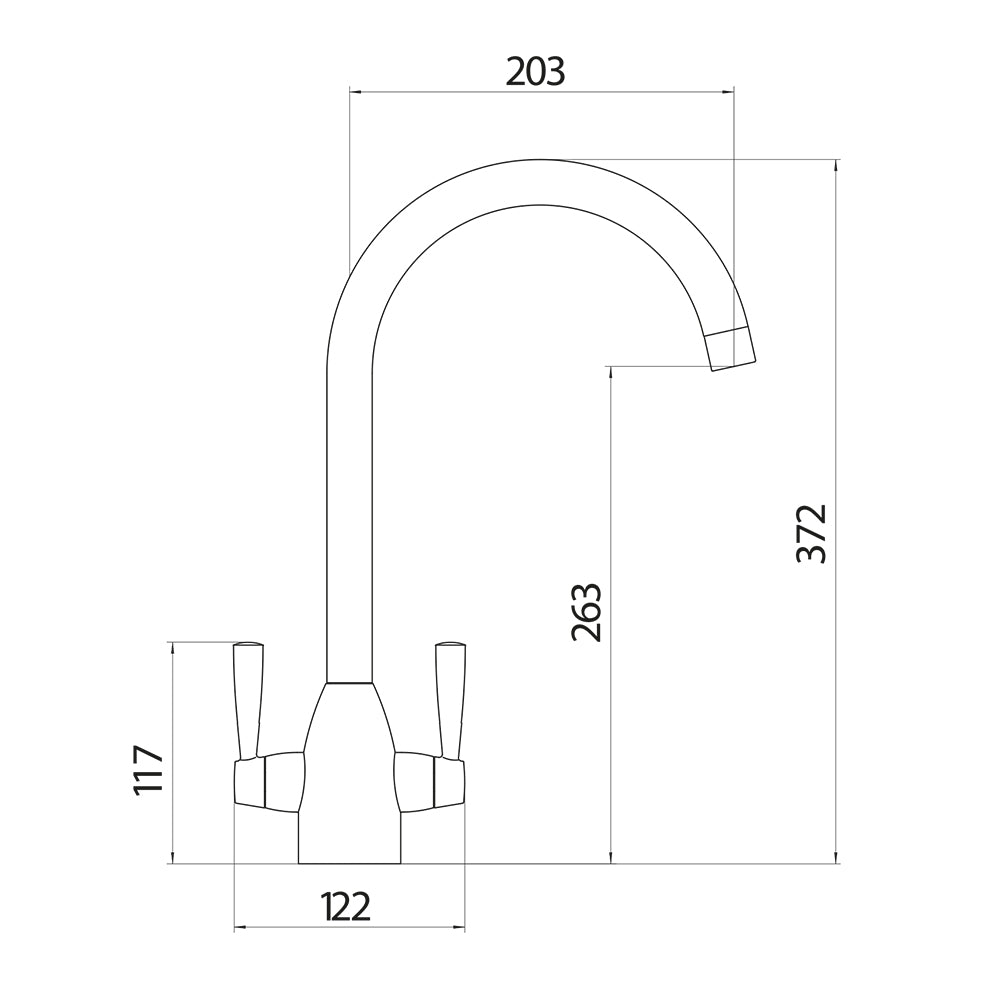 Scudo - Marlo Kitchen Tap – Brushed Nickel