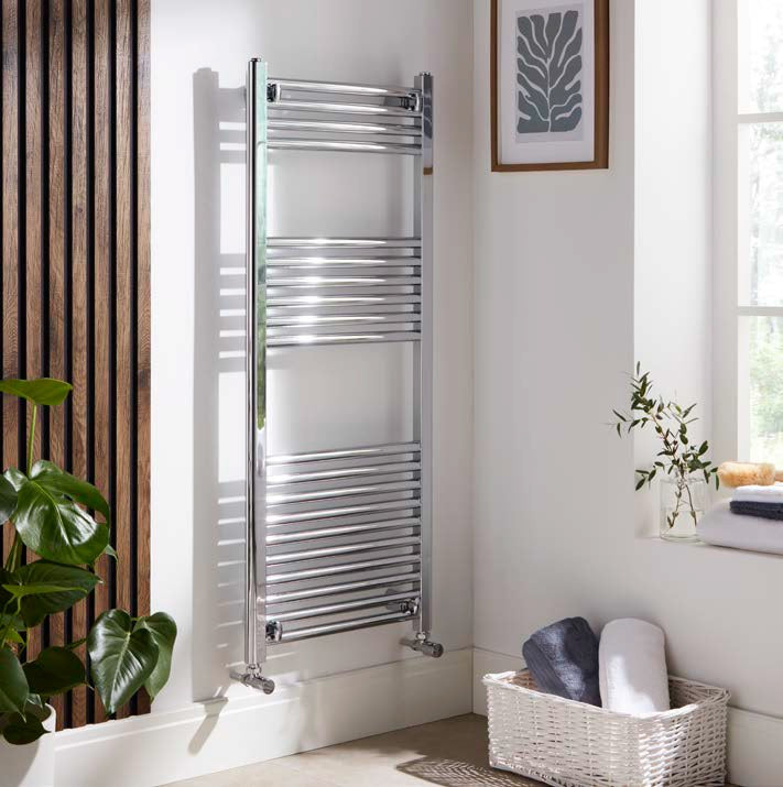 Kartell - K-rail Curved Chrome 25mm Towel Rail