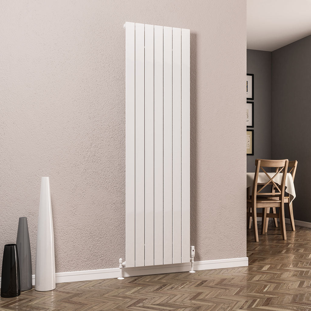 Eastbrook Addington Gloss White Type 10 Vertical or Horizontal Designer Radiator 1800mm x 514mm 91.0016