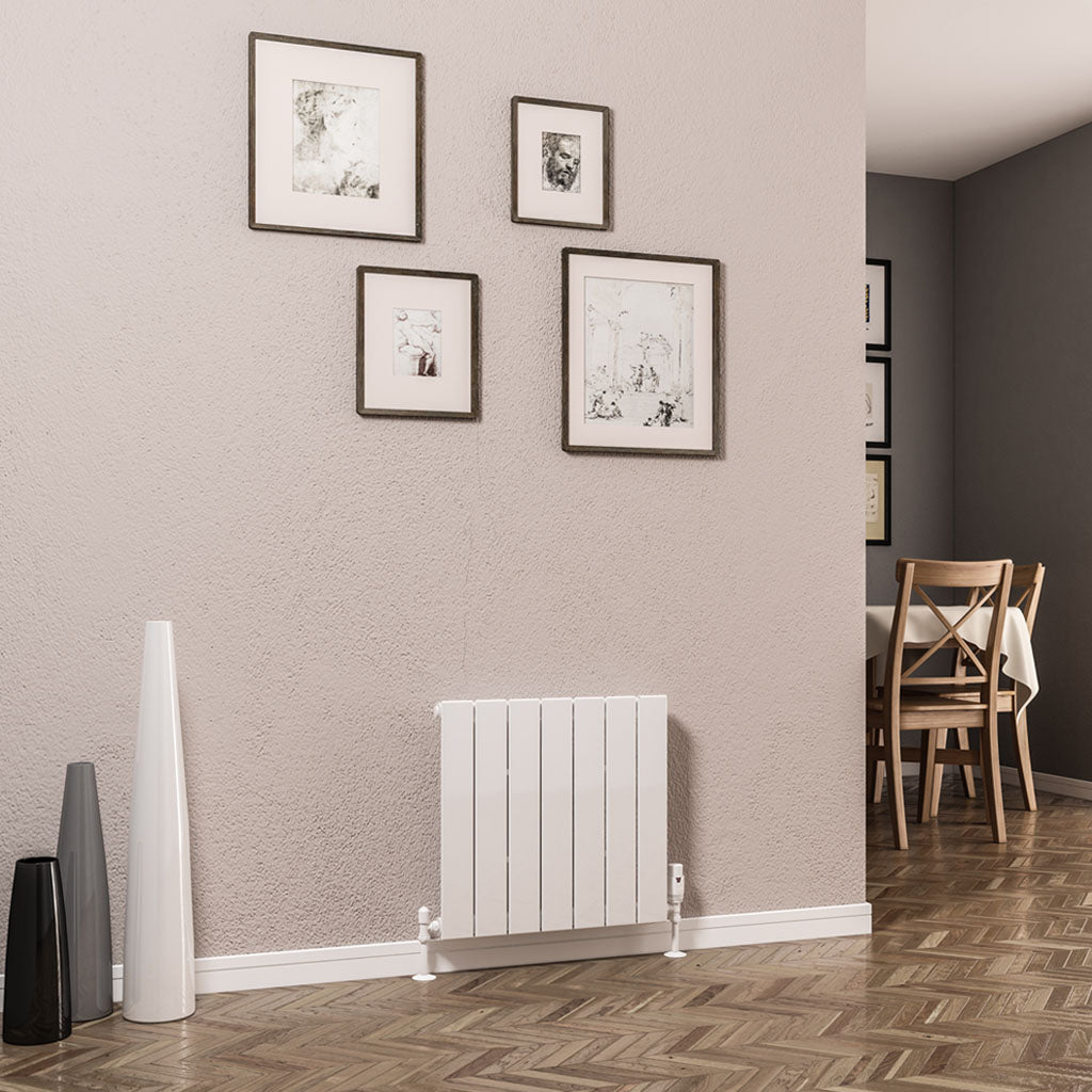 Eastbrook Addington Gloss White Type 10 Vertical or Horizontal Designer Radiator 500mm x 514mm 91.0001