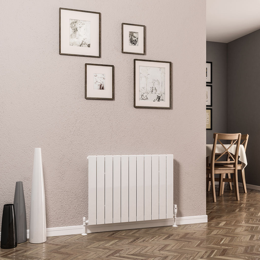 Eastbrook Addington Gloss White Type 10 Vertical or Horizontal Designer Radiator 600mm x 810mm 91.0131