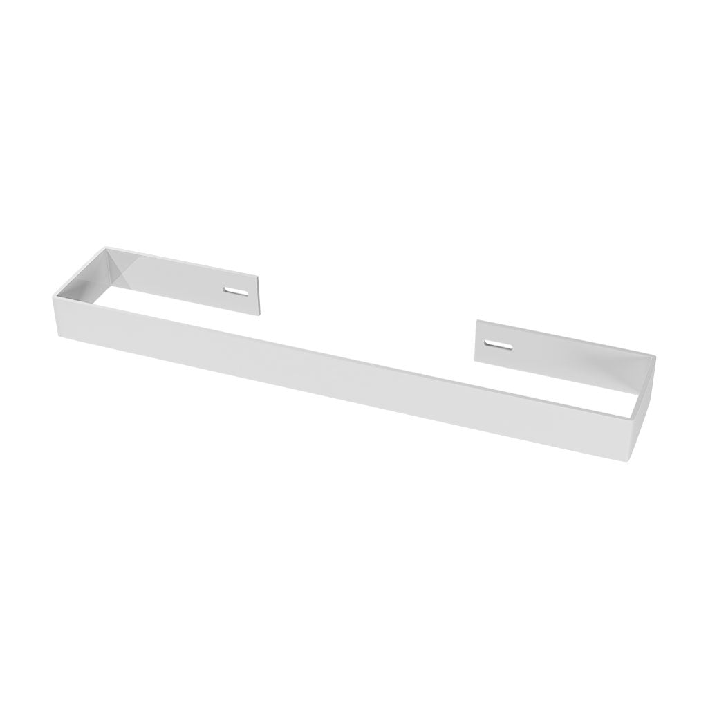 Eastbrook Deddington Gloss White Towel Hanger 550mm 89.1532