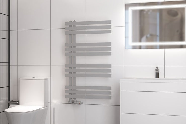 Matt Grey Designer Towel Rails