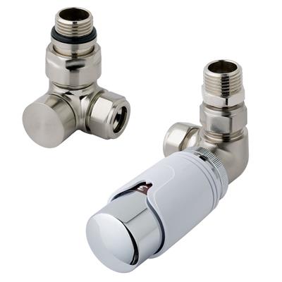 Nickel Thermostatic Radiator Valves