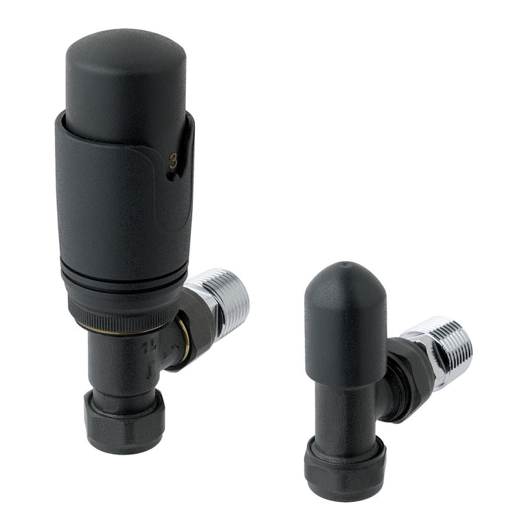 Matt Anthracite Radiator Valves