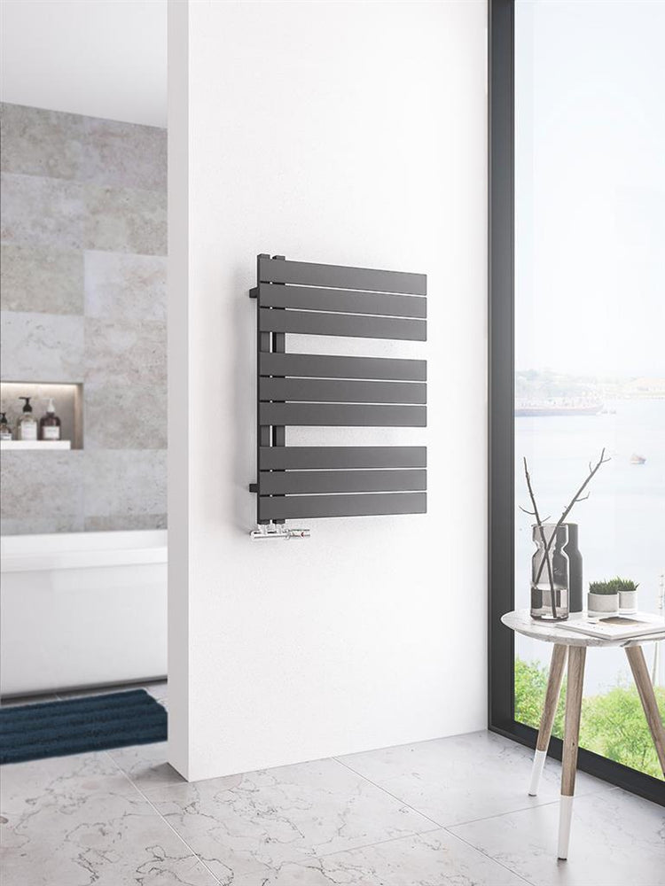 Matt Anthracite Electric Designer Towel Rails