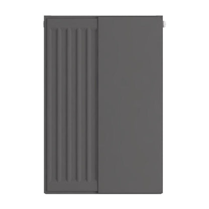 Eastbrook Flat Matt Anthracite Radiator Cover Plates