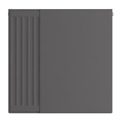 Eastbrook Flat Matt Anthracite Radiator Cover Plates