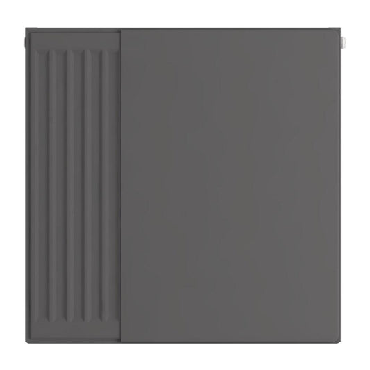 Eastbrook Flat Matt Anthracite Radiator Cover Plates