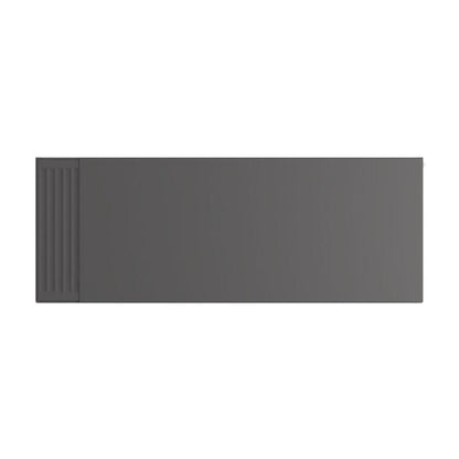 Eastbrook Flat Matt Anthracite Radiator Cover Plates