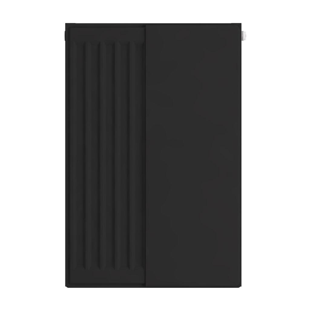 Eastbrook Flat Matt Black Radiator Cover Plates