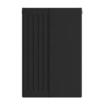 Eastbrook Flat Matt Black Radiator Cover Plates