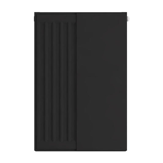 Eastbrook Flat Matt Black Radiator Cover Plates