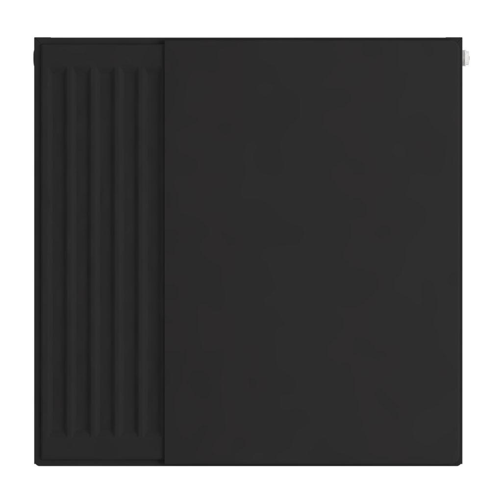 Eastbrook Flat Matt Black Radiator Cover Plates