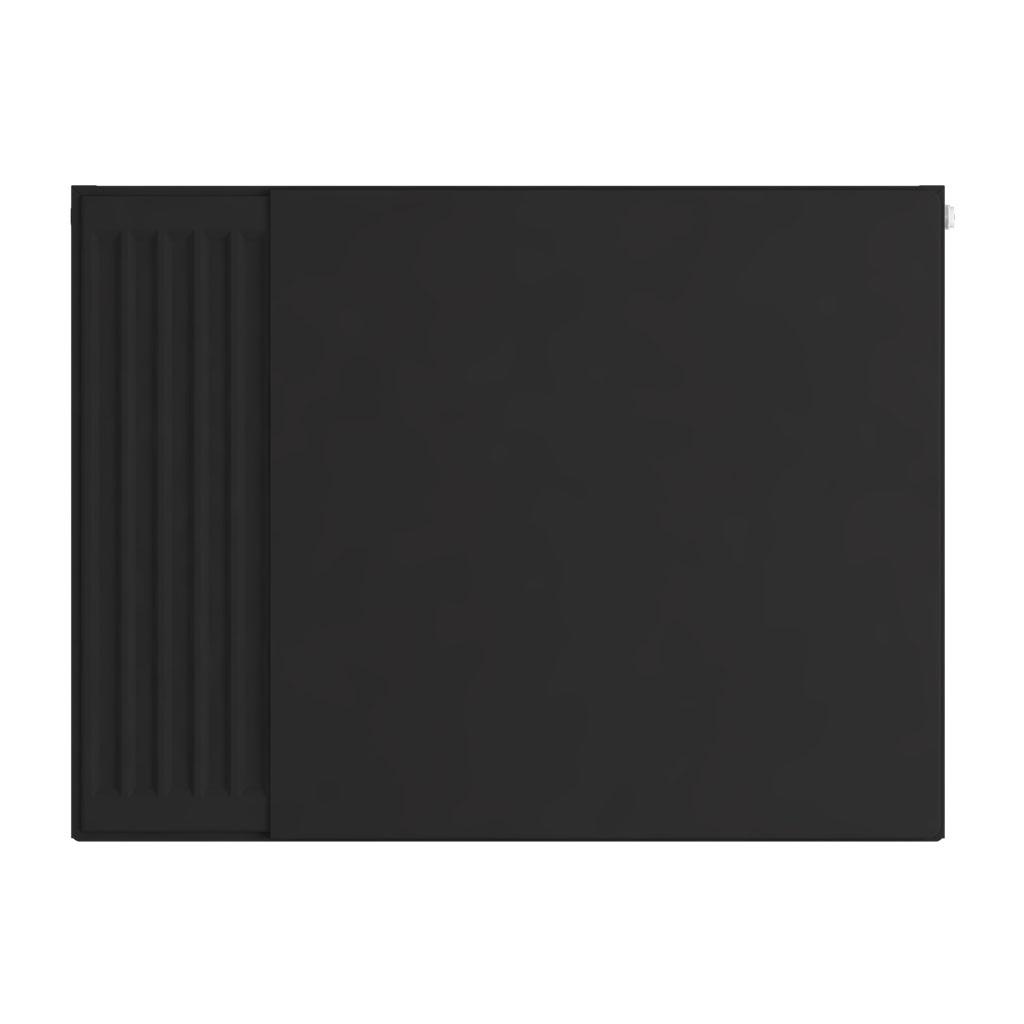 Eastbrook Flat Matt Black Radiator Cover Plates