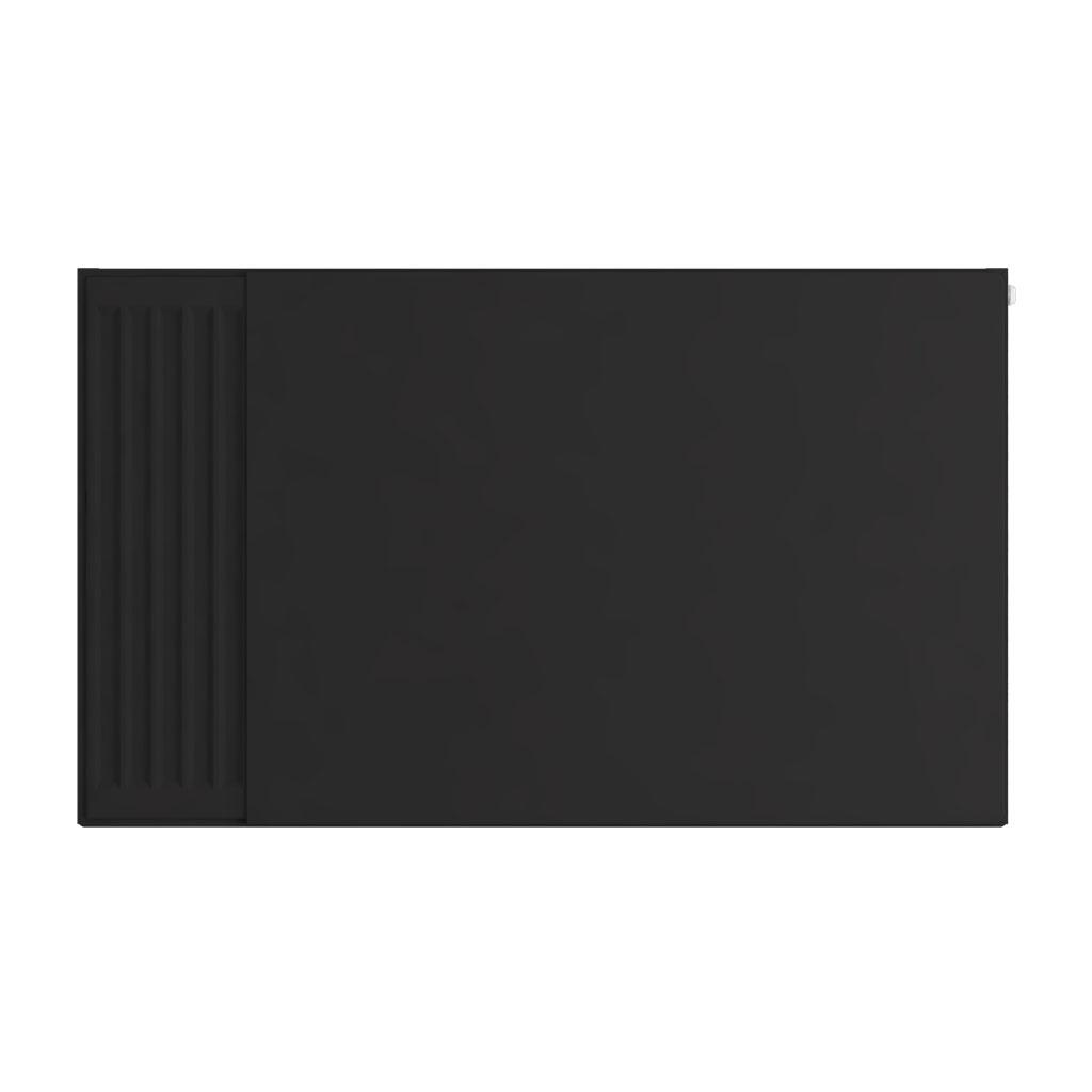 Eastbrook Flat Matt Black Radiator Cover Plates