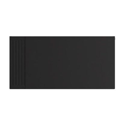 Eastbrook Flat Matt Black Radiator Cover Plates