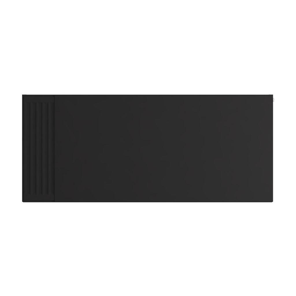 Eastbrook Flat Matt Black Radiator Cover Plates