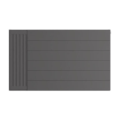 Eastbrook Flat Matt Anthracite Radiator Cover Plates With Lines