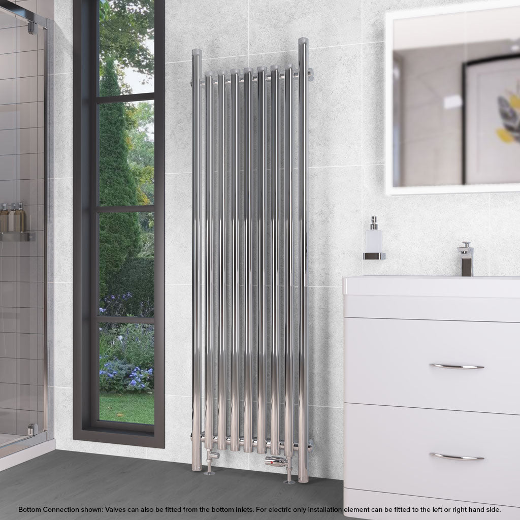 Eastbrook Lambourne Chrome Designer Radiator 1800mm x 540mm 89.1702