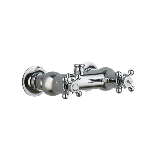 Old London Chrome Thermostatic Bar Shower Valve & Rigid Riser