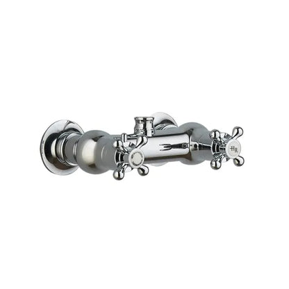 Old London Chrome Thermostatic Bar Shower Valve & Rigid Riser