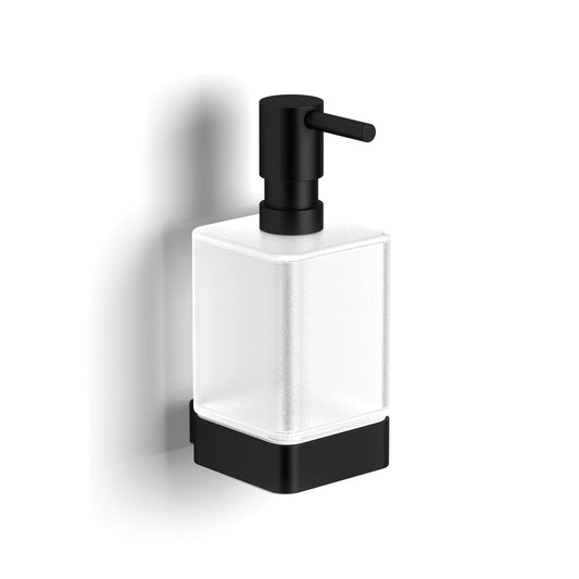 HIB Atto Wall Mounted Soap Dispenser - Black
