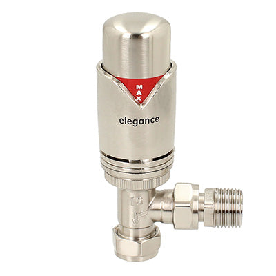 BiWorld Wave Silver Nickel TRV & Lockshield Twin Pack Side View  EV-E15TPSN