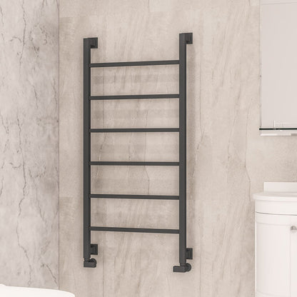 Eastbrook Loxley Matt Anthracite Designer Towel Rail 1200mm x 600mm