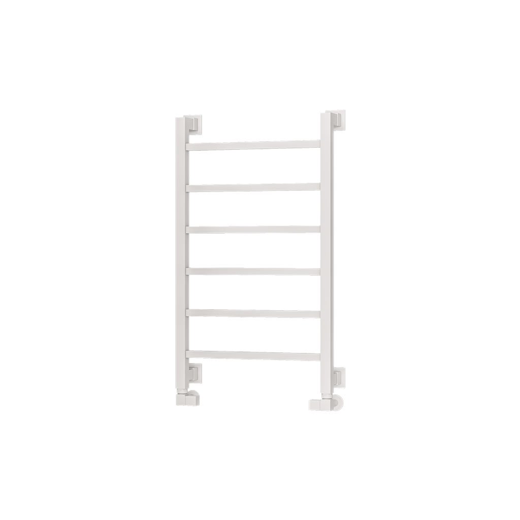 Eastbrook Loxley Matt White Designer Towel Rail 800mm x 500mm