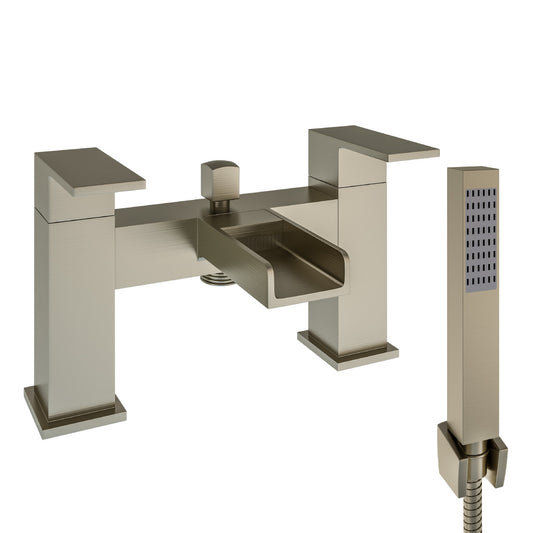 Eastbrook Abberton Brushed Brass Bath Shower Mixer Tap - Inc Kit