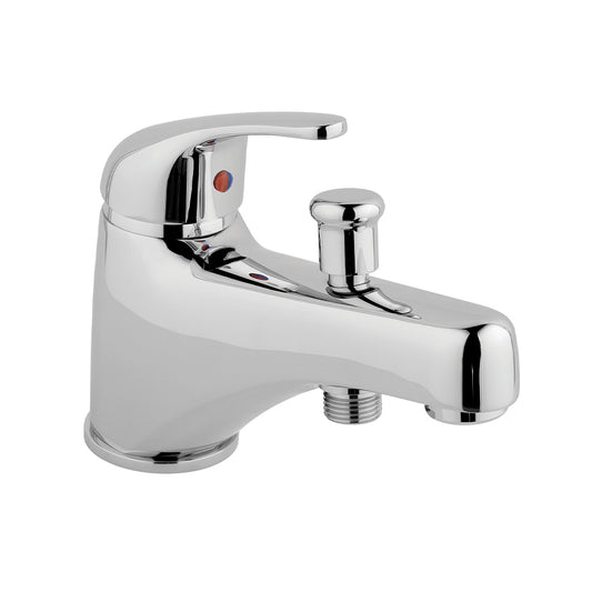 Eastbrook Biava Chrome Hi-flow Bath Shower Mixer Tap - Inc Diverter