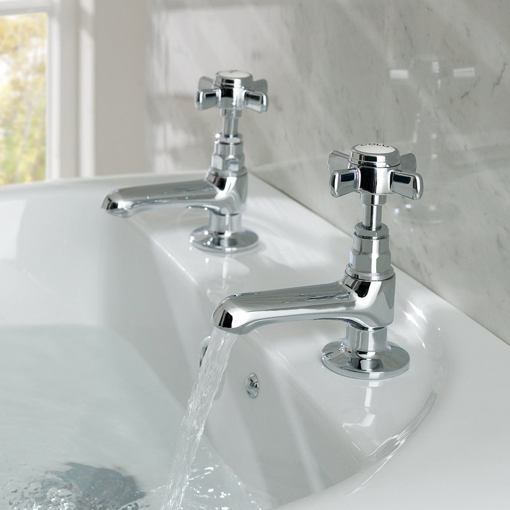 Eastbrook Haymarket Chrome Basin Taps