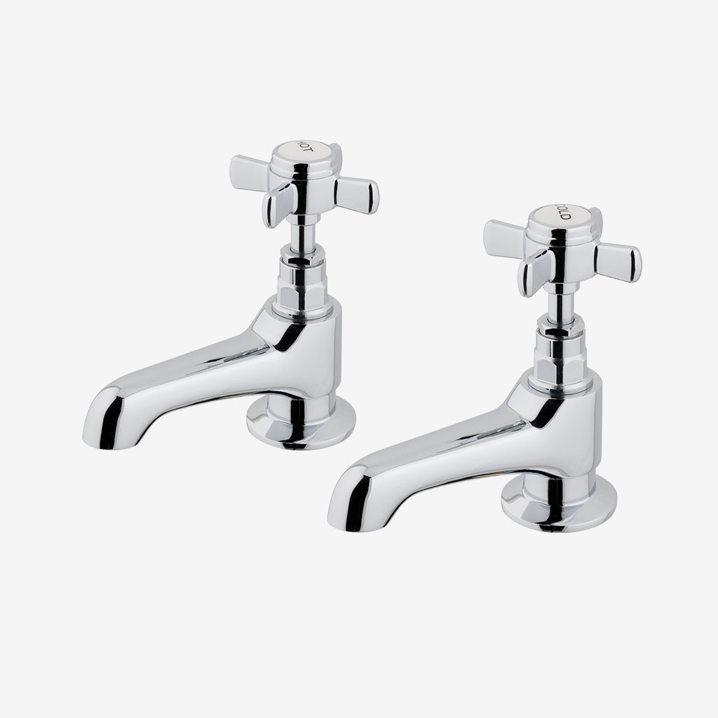 Eastbrook Haymarket Chrome Bath Taps