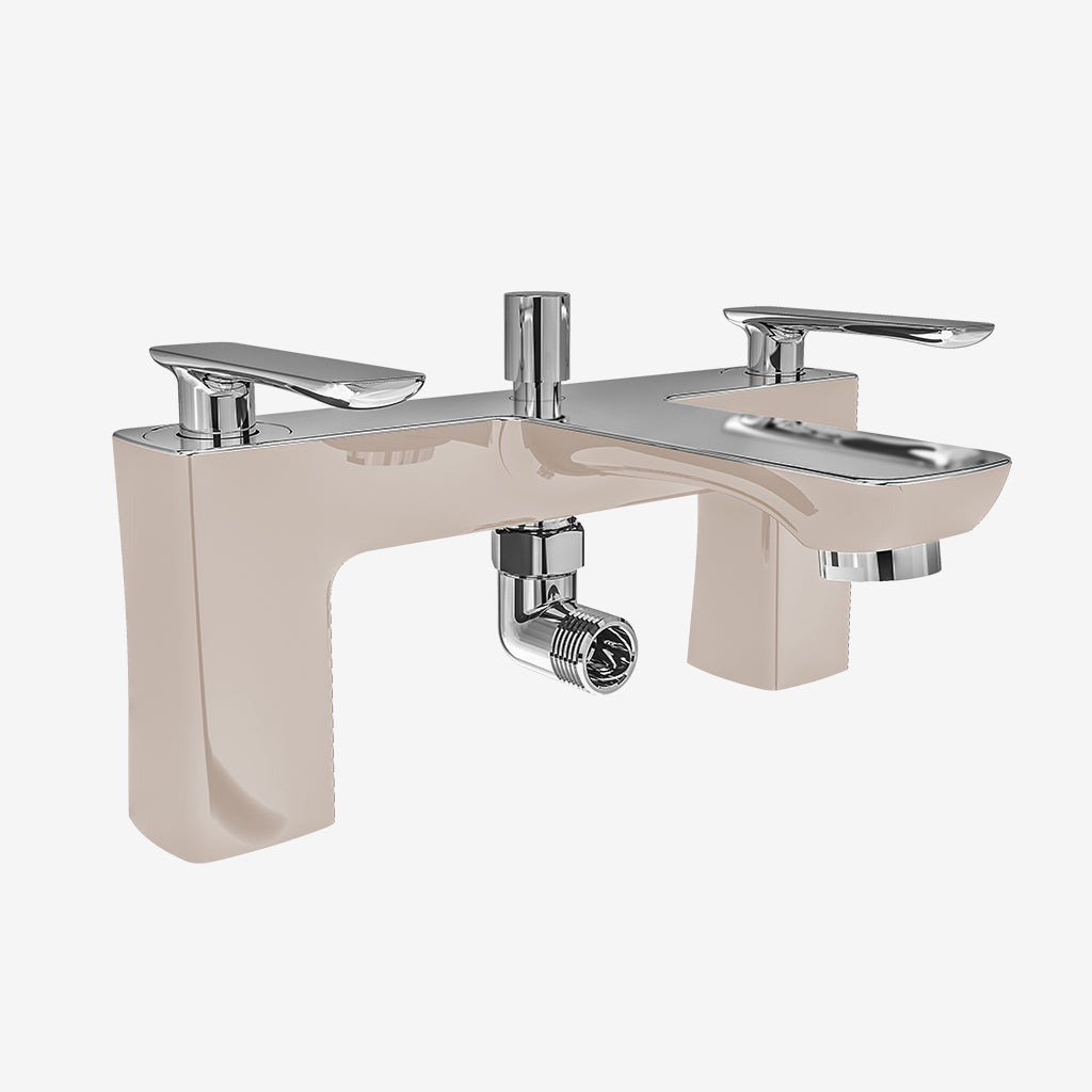 Eastbrook Helston Gloss Cappuccino Bath Shower Mixer Tap - Inc Kit