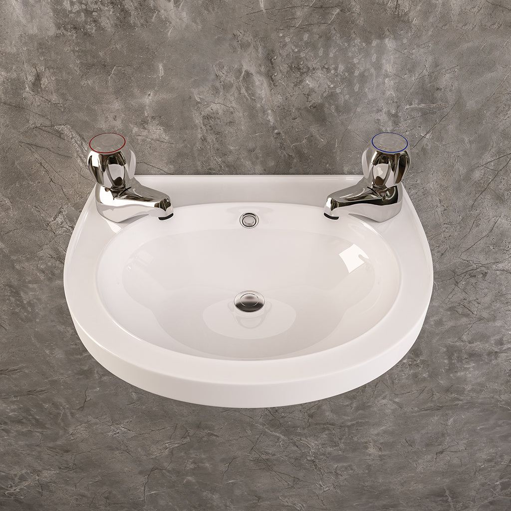 Eastbrook Kenton Chrome Basin Taps