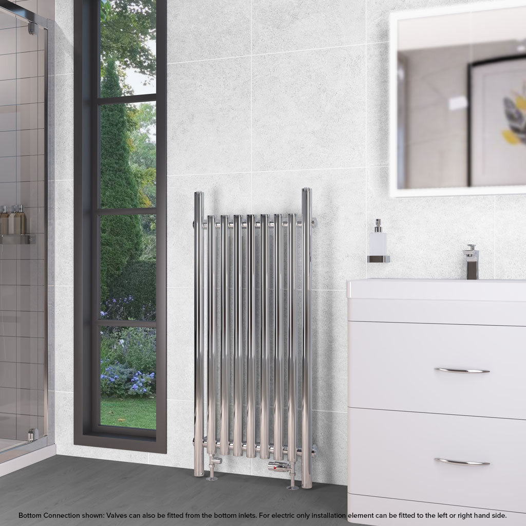 Eastbrook Lambourne Chrome Designer Radiator 1200mm x 540mm 89.1710