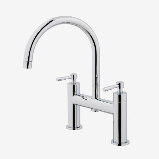 Eastbrook Leith Chrome Bath Filler Taps