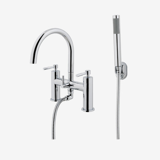 Eastbrook Leith Chrome Bath Shower Mixer Tap - Inc Kit