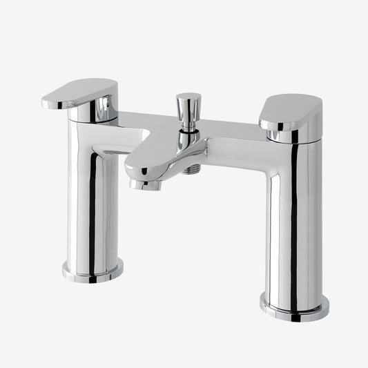 Eastbrook Linslade Chrome Bath Shower Mixer Tap - Inc Waste