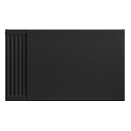Eastbrook Matt Black Flat Panel Radiator Cover Plate 600mm High x 1200mm Wide 25.5064