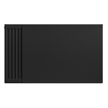 Eastbrook Matt Black Flat Panel Radiator Cover Plate 600mm High x 1400mm Wide 25.5065